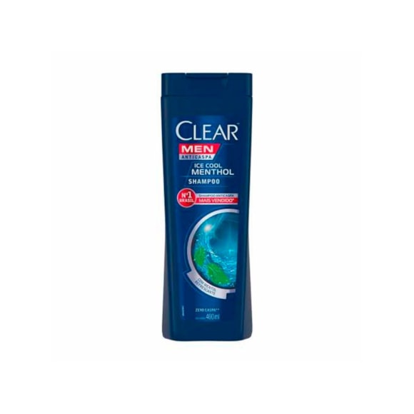 Shampoo Anticaspa Clear Ice Cool 400Ml