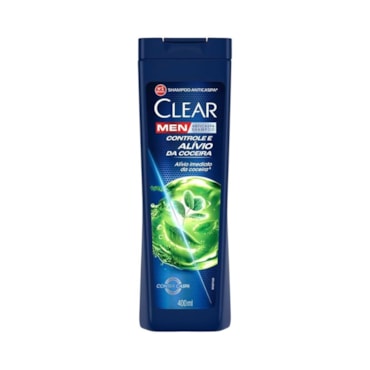 Shampoo Anticaspa Clear Men Anti Coceira 400Ml