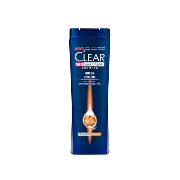 Shampoo Anticaspa Clear Men Queda Control 200Ml
