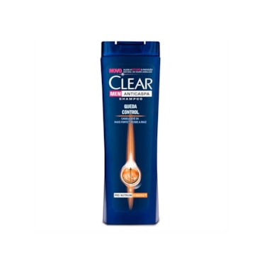 Shampoo Anticaspa Clear Men Queda Control 200Ml