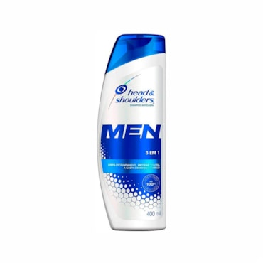 Shampoo Anticaspa Head & Shoulders Homem 3X1 200ml 