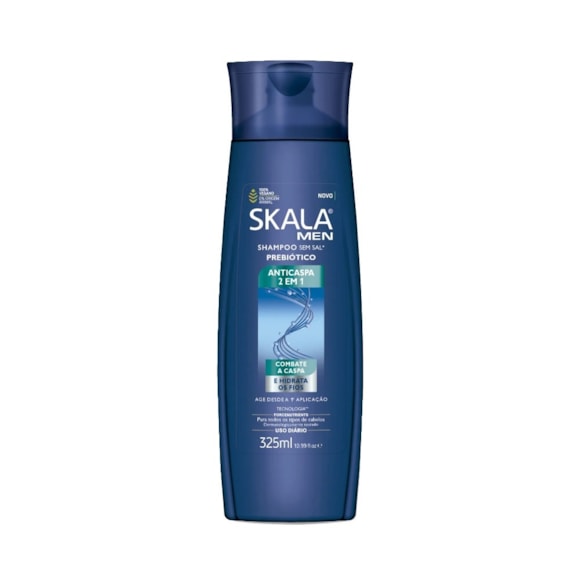 Shampoo Anticaspa Skala For Men 325Ml