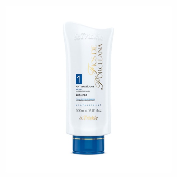 Shampoo Antirresiduo Triskle Fios de Porcelana 500ml