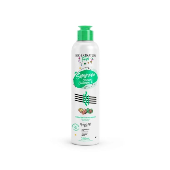 Shampoo Bio Extratus Fun Crespos E Cacheados 240ml
