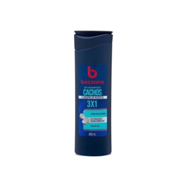 Shampoo Cachos e Crespos 3x1 Bozzano Óleo de Coco 325ml