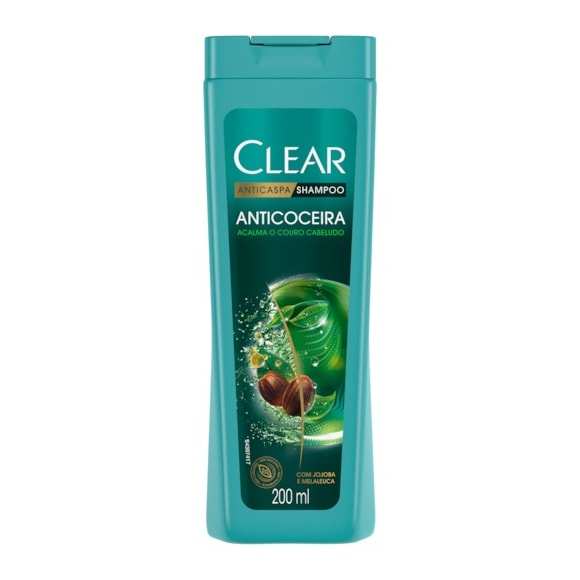 Shampoo Clear Anticaspa Botanique Anticoceira 200ml