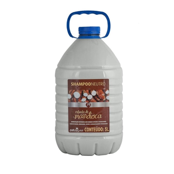 Shampoo Deta Gold Extrato De Mandioca 5L