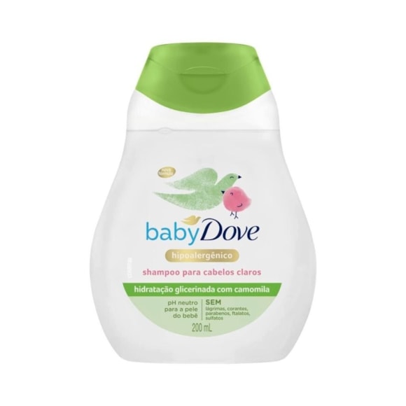 Shampoo Dove Baby Hidratação Enriquecida 200ml