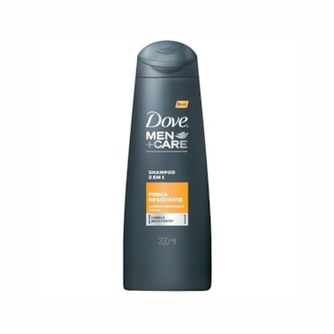 Shampoo Dove Men Care 2X1 Força Resistente 200ml