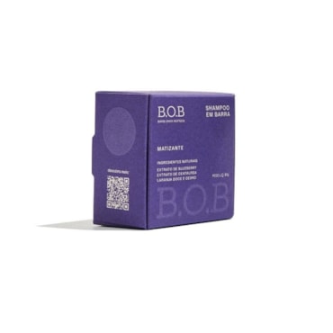 Shampoo em Barra B.O.B. Bars Matizante 80gr
