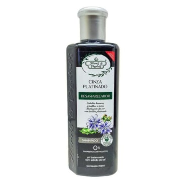 Shampoo Flores e Vegetais Matizante Platinado 310ml