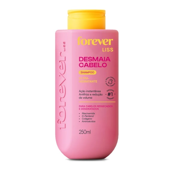 Shampoo Forever Liss Desmaia Cabelo 250ml