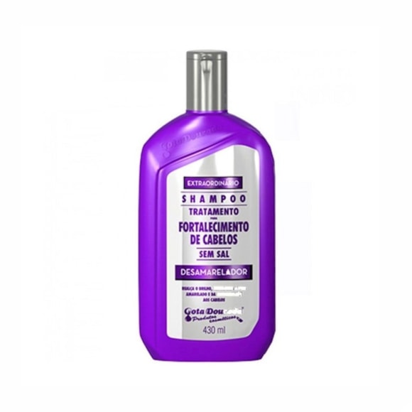 Shampoo Gota Dourada Desamarelador 430Ml