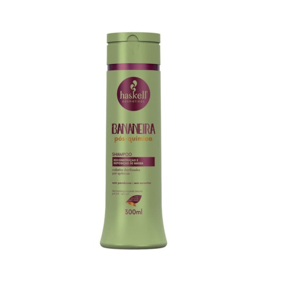 Shampoo Haskell Bananeira 300Ml