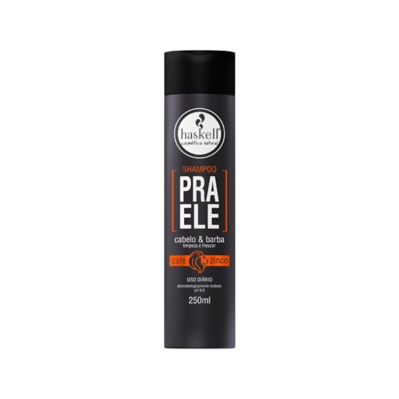 Shampoo Haskell Cabelo E Barba Pra Ele 250ml