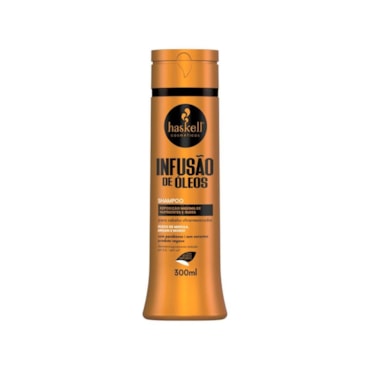 Shampoo Haskell Infusão de Óleos para Nutrição 300ml