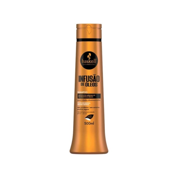  Shampoo Haskell  Infusão de Óleos para Nutrição 500ml