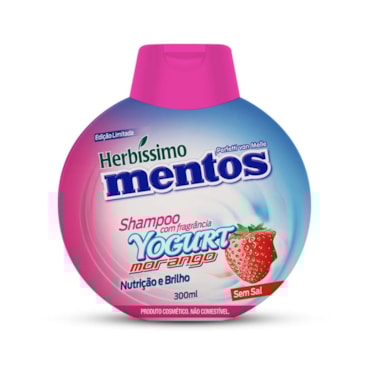 Shampoo Herbíssimo Mentos Morango 300ml