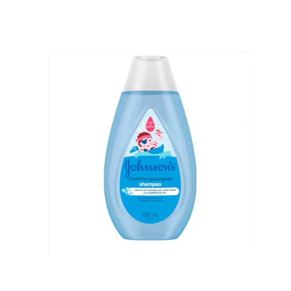 Shampoo Infantil Johnson Cheirinho Prolongado 200ml 