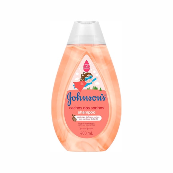 SHAMPOO INFANTIL JOHNSONS BABY CABELOS CACHEADOS 400ML