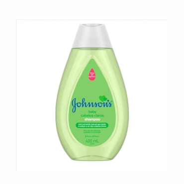 SHAMPOO INFANTIL JOHNSONS BABY CABELOS CLAROS 400ML