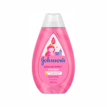 SHAMPOO INFANTIL JOHNSONS BABY GOTAS DE BRILHO 400ML
