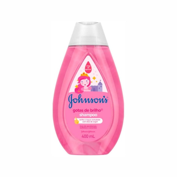 SHAMPOO INFANTIL JOHNSONS BABY GOTAS DE BRILHO 400ML