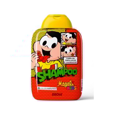 Shampoo Infantil Turma Da Mônica Magali Cabelos Ondulados E Cacheados 260Ml