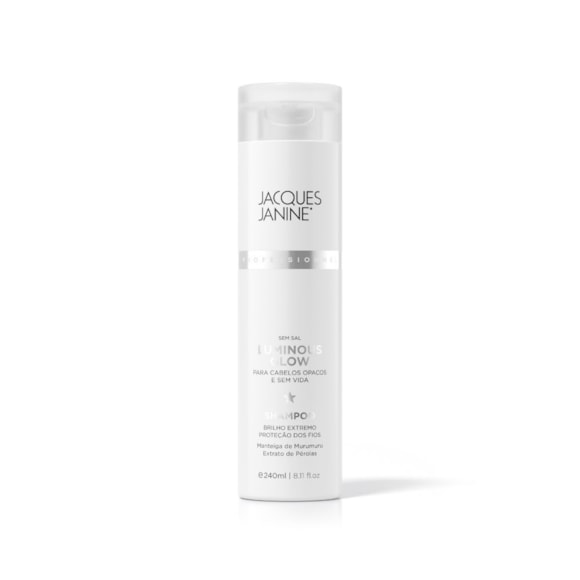 Shampoo Jacques Janine Professionnel Luminous Glow Luminosidade 240ml