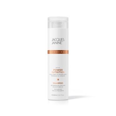 Shampoo Jacques Janine Professionnel Power Nutrition Nutrição Profunda 240ml