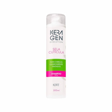 Shampoo Keragen Evolution Sela Cutícula 300ml