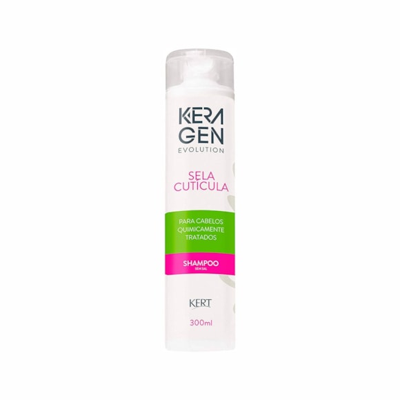 Shampoo Keragen Evolution Sela Cutícula 300ml