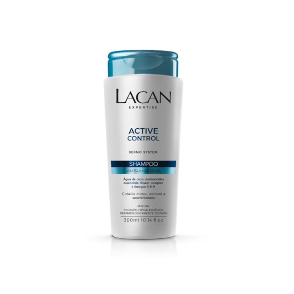 Shampoo Lacan Autoajustavel Active Control 300ml