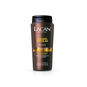 Shampoo Lacan Caviar Pérolas Nutrição 300ml