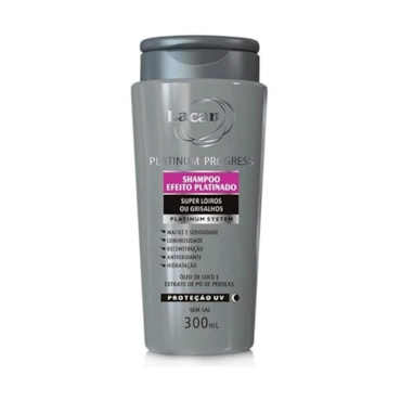 Shampoo Lacan Efeito Platinado Progress 300ml