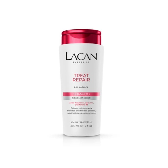 Shampoo Lacan Regenerador Pós Química 300ml