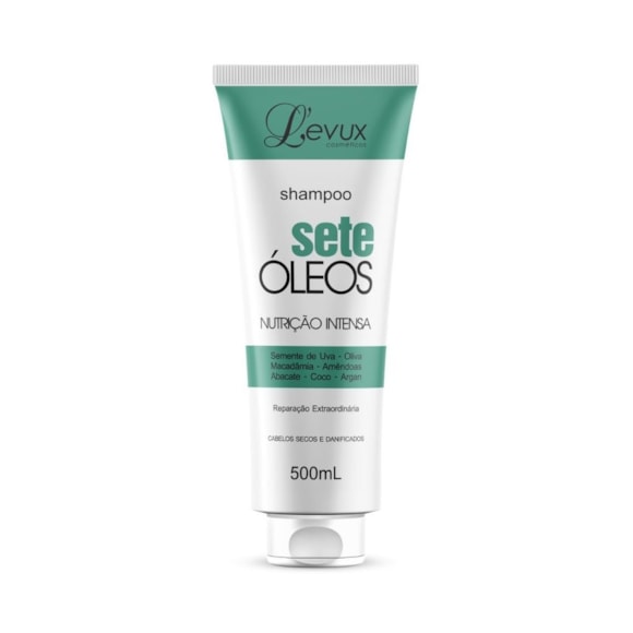 Shampoo Levux Sete Óleos Nutrição Intensiva 500ml