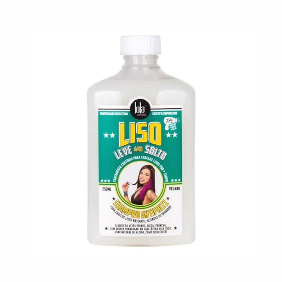 Shampoo Lola Liso Leve E Solto Antifrizz 250Ml