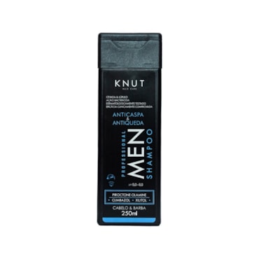 Shampoo Men Anticaspa e Antiqueda Knut 250ml