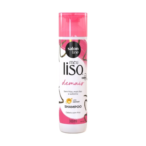 Shampoo Meu Liso Demais 300ml Salon Line