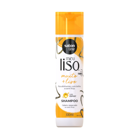 Shampoo Meu Liso Muito + Liso Salon Line 300ml