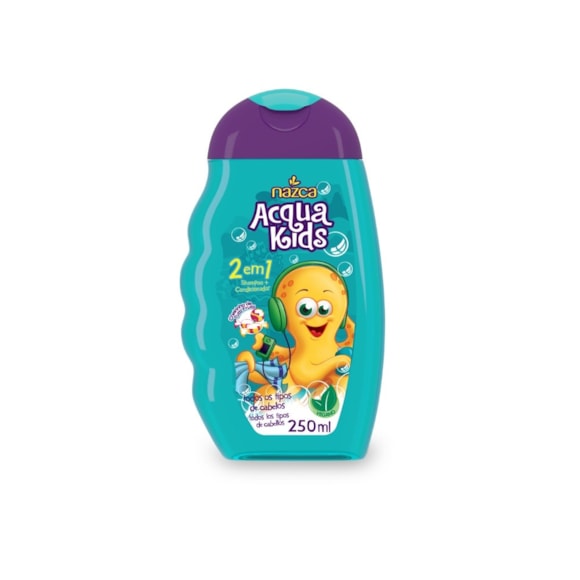 Shampoo Nazca Acqua Kids 2x1 Tutti Frutti 250ml