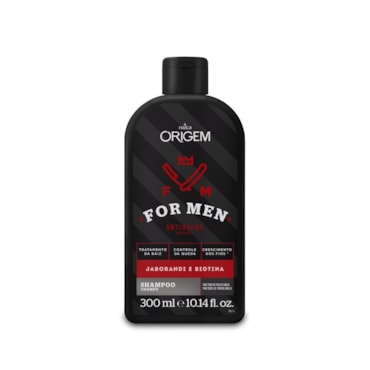 Shampoo Nazca Origem Men Antiqueda Jaborandi E Biotina 300ml 
