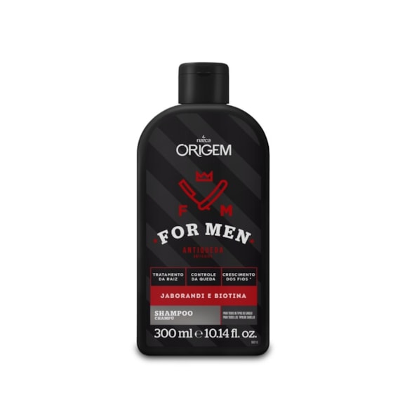 Shampoo Nazca Origem Men Antiqueda Jaborandi E Biotina 300ml
