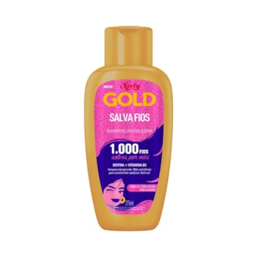 Shampoo Niely Gold Salva Fios 275ml