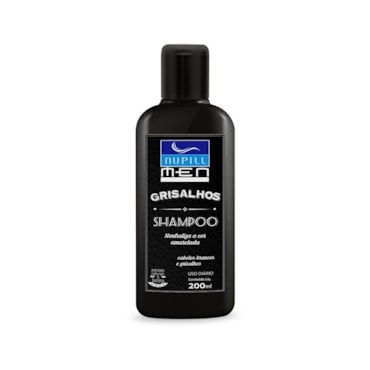 Shampoo Nupill Men Brancos E Grisalhos 200ml