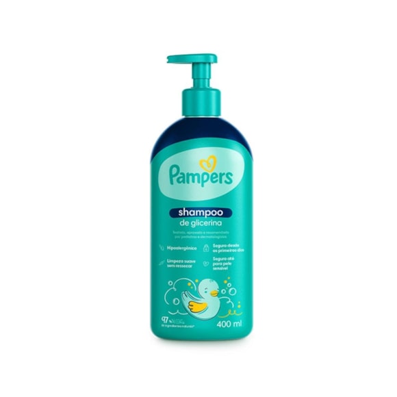 Shampoo Pampers Glicerina 400ml