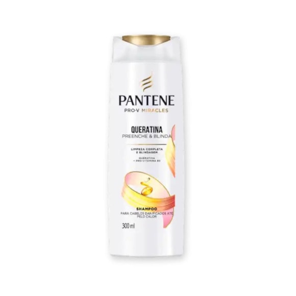 Shampoo Pantene Queratina 300ml