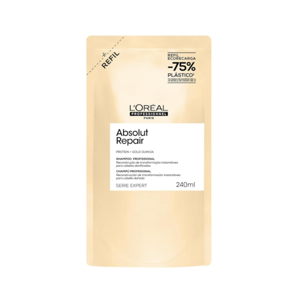 Shampoo Refil L'Oréal Professionnel Absolut Repair 240ml