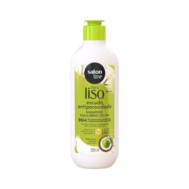 Shampoo Salon Line Meu Liso Escudo Antiporosidade 300ml
